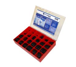 KÖRO O-Ring Sortiment Typ G24VE in praktischer Kunststoff-Box - 425 Stk. sortiert / Dichtungsringe / Dichtungs-Set