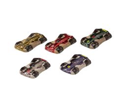 100er SET Rennwagen, lose 15 g / Schokolade / Schoko Auto