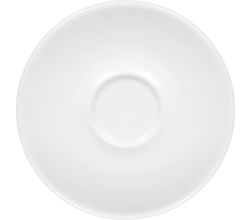 KÖNITZ Coffee Bar ONE/TWO Untertasse 12 cm, weiß, mit BM