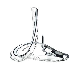 RIEDEL 1950/00 Dekanter MAMBA Fatto A Mano schwarz-weiß-schwarz / Design-Dekanter