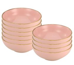 10er SET CreaTable 20086 Nature Collection Mehrzweckschale 16,5 cm ROSE