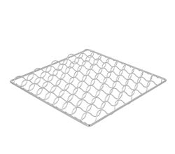 METALTEX Spiraltopfuntersatz 18 x 18 cm, verzinnt / Topfuntersetzer