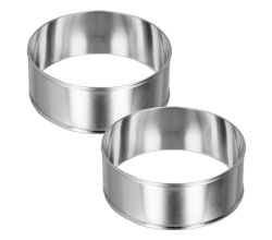Metaltex 204522010 Allzweck - Kochringe 2er-Set Ø 8 cm