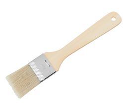 FMprofessional 21518 Backpinsel mit Holzgriff und Naturborsten / Fett-Pinsel / Fackelmann