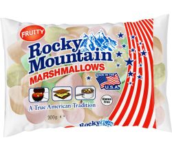 Rocky Mountain 2240 Marshmallows Fruity 300 g / Schaumzuckerware