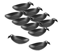 10er SET Metaltex 230000000 Kochlöffelablage -Splashy- aus Polypropylen / Löffel-Ablage