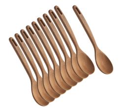 10er SET METALTEX 234704000 Acacia Servierlöffel Akazie
