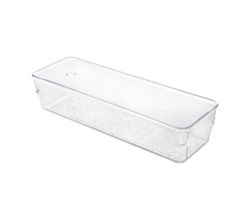 Metaltex 235456000 Schubladen-Organizer MEDIUM Slim 7,5 x 23 x 5,5 cm ohne Deckel / Organisationsbox