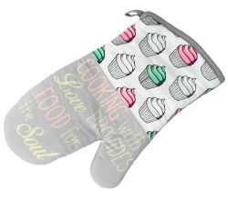 METALTEX 239507080 Grillhandschuh lang / Hitzeschutz / Ofenhandschuh