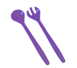METALTEX CHROMOTHERAPY Chicory Salatbesteck 27 cm - ORCHID - Lila