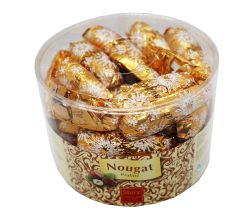 Storz Nougatzapfen, lose, 625 g in Dose (50 Stk. à je 12,5 g) / Schokolade / Weihnachten