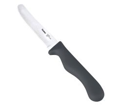 METALTEX 248132029 CHROMOTHERAPY Basic Brotzeitmesser 21,5 cm - grau