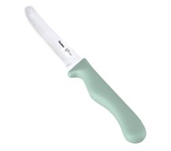 METALTEX 248132030 CHROMOTHERAPY Basic Brotzeitmesser 21,5 cm - grün