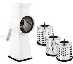METALTEX 251626084 Küchenhobel flash mit 4 verschiedenen Inox Einsätzen