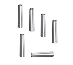 METALTEX 252346000 6er Set Schillerlocken-Formen Inox