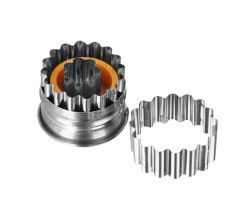 METALTEX 252371010 Linzer-Ausstecher BLUME / Ausstechform / Plätzchenform