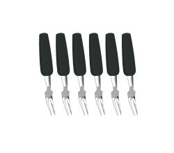 METALTEX 252610010 Partygabeln 6er Set, Inox