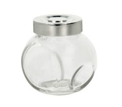 METALTEX 252891000 Vorratsglas mit Deckel 200 ml / Gewürzglas
