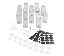 METALTEX 252896000 Gewürzstreuer Set 12 Gläser