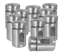 10er SET METALTEX 252945000 Gewürzstreuer 100 ml 