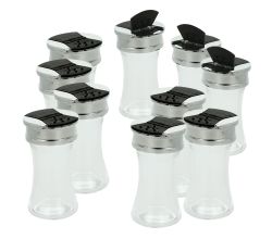 10er SET METALTEX 252946000 Gewürzstreuer 70 ml 