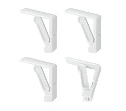 METALTEX Tischtuchklammern verstellbar, 4er Set, Kunststoff / Tischdeckenhalter