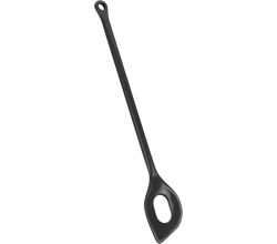 METALTEX 257418003 Tropic Spitzloeffel mit Loch schwarz, Kunststoff