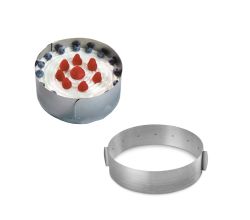 Metaltex 257715010 Tortenring Viennoise verstellbar