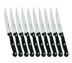 10er SET Metaltex 258164038 Professional Steakmesser 20 cm, Inox