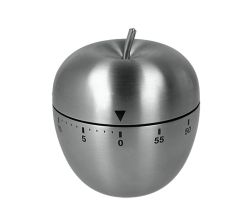 METALTEX 259222 Timer Apfelform 60 Min. - INOX