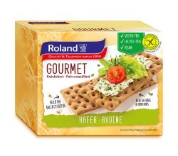 Roland Gourmet Knäckebrot Hafer 230 g, glutenfrei