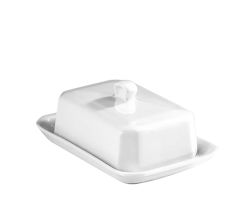 Pillivuyt 270313BX Butterdose groß mit Deckel / Porzellan