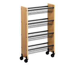 KESPER 2784313 Küchenwagen, Metall, MDF / Servierwagen / Nischenwagen