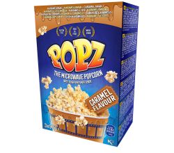POPZ Mikrowellen Popcorn Karamell 270 g