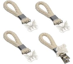 METALTEX 297103000 Tücherclips 4 Stück / Geschirrtuch-Clips