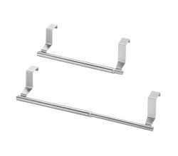 METALTEX 297546000 Handtuchhalter ausziehbar von 19 bis 31 cm, Inox