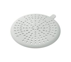 METALTEX 297559000 Universal Abfluss-Sieb Ø 12 x 0,5 cm aus Gummi / Haarsieb / Spülenzubehör