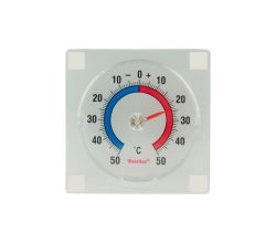 METALTEX 298017080 Fensterthermometer zum Kleben, Kunststoff