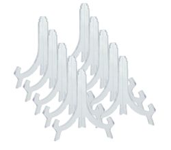 10er SET METALTEX 299110 Tellerständer / Dekorationsständer klein, 10 cm, Acryl