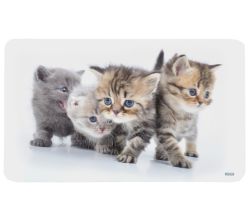 Kesper 31220 Frühstücksbrettchen KATZE aus Melamin / Stullenbrett / Brotbrett