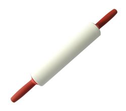 GSD Teigrolle Antihaft rot / Nudelholz