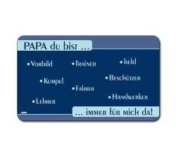 Frühstücksbrettchen PAPA Kesper Melamin / Stullenbrett / Brotbrett