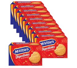 10er SET McVitie's Digestive The Original 250 g / Weizenkeks mit Vollkorn