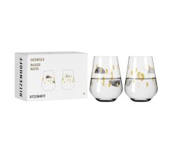Ritzenhoff 3421002 Wasserglas-Set #2 SAGENGOLD Maike Schönebeck 2022