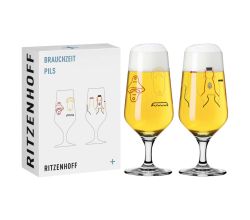 Ritzenhoff 3471007 Bierglas-Set #13, #14 BRAUCHZEIT Ritzenhoff Design Team 2024