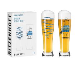 Ritzenhoff 3481007 Weizenbierglas-Set #7 BRAUCHZEIT Daniela Garreton 2022