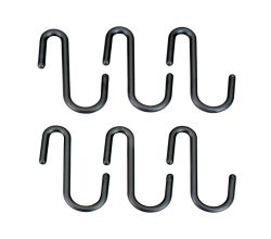 METALTEX 351708000 City 6er-Set S-Haken Kunststoff / Relingsystem