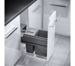 Hailo Abfallsorter Hailo 3610871 AS Cargo 300 15/10/D / 30 cm Schrankbreite / Abfalltrennsystem