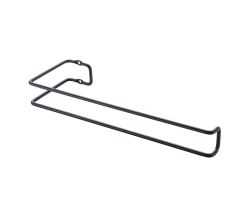 METALTEX 361137000 Papiro Rollenhalter Lava 30 x 10 x 3 cm TouchTherm, matt schwarz / Papierrollenhalter