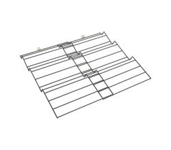 METALTEX 361375000 X-Pand Gewürzregal LAVA 26-51x47x3cm TouchTherm, ausziehbar / Gewürzeinsatz / Gewürzdoseneinsatz